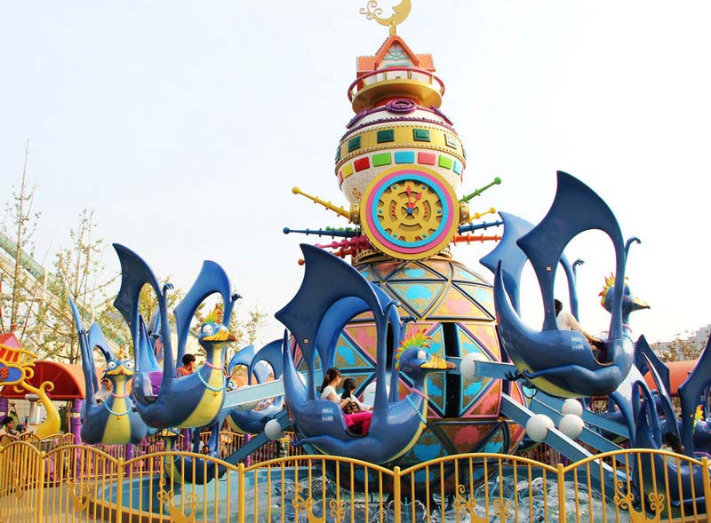 旋轉(zhuǎn)飛龍兒童游樂(lè)設(shè)備